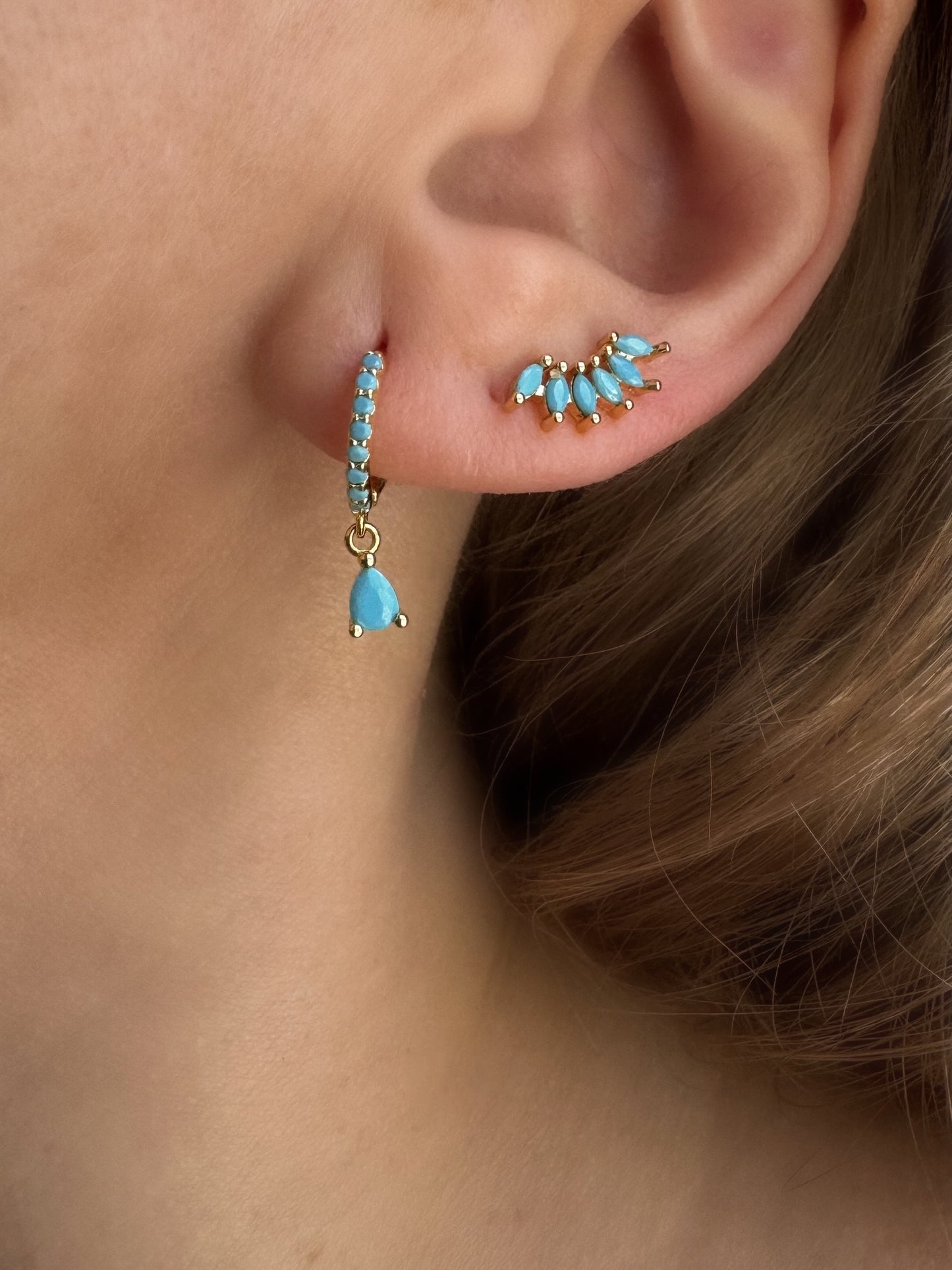 Turquoise Stud Earrings