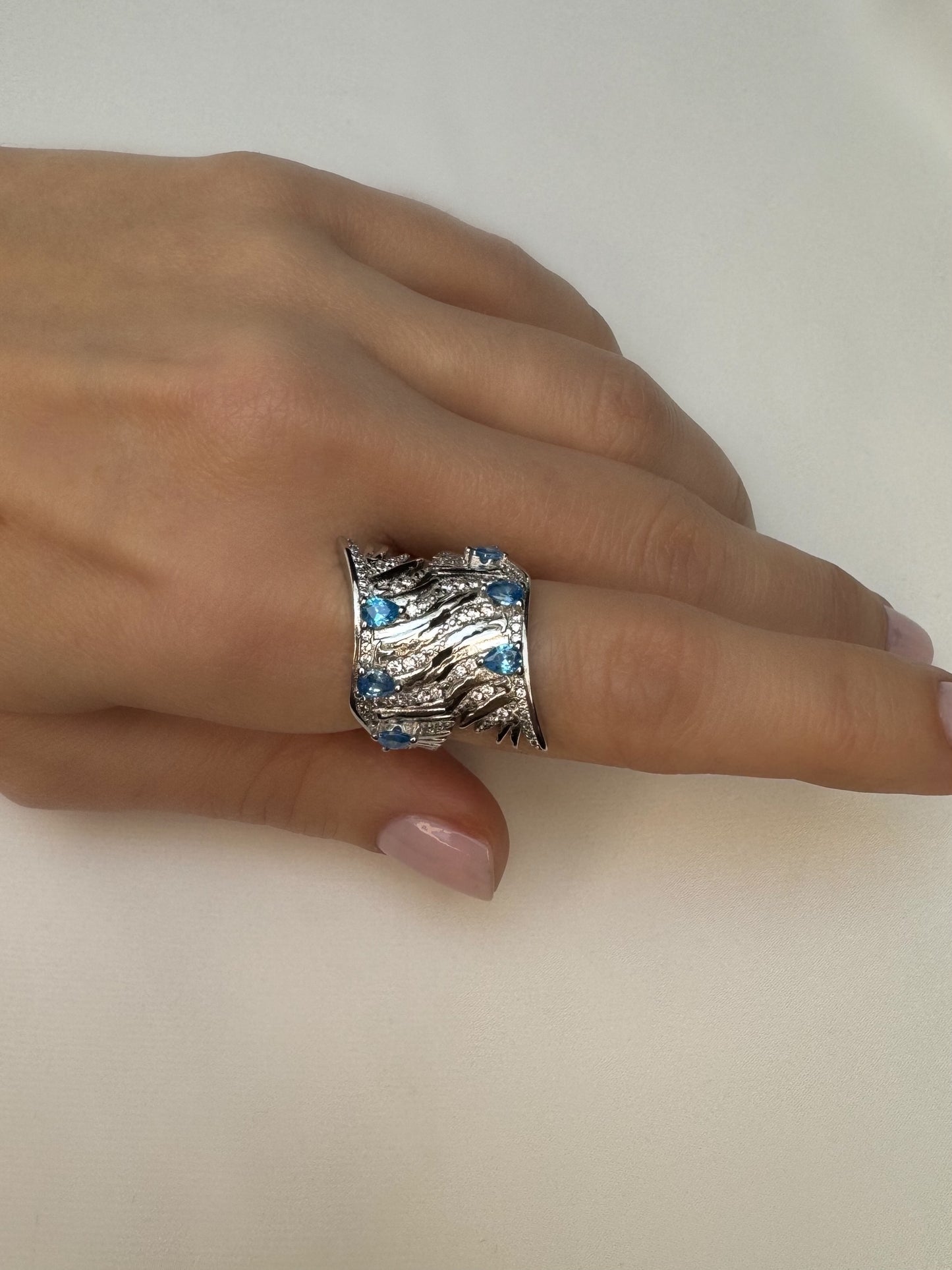 Wings Ring in Silver
