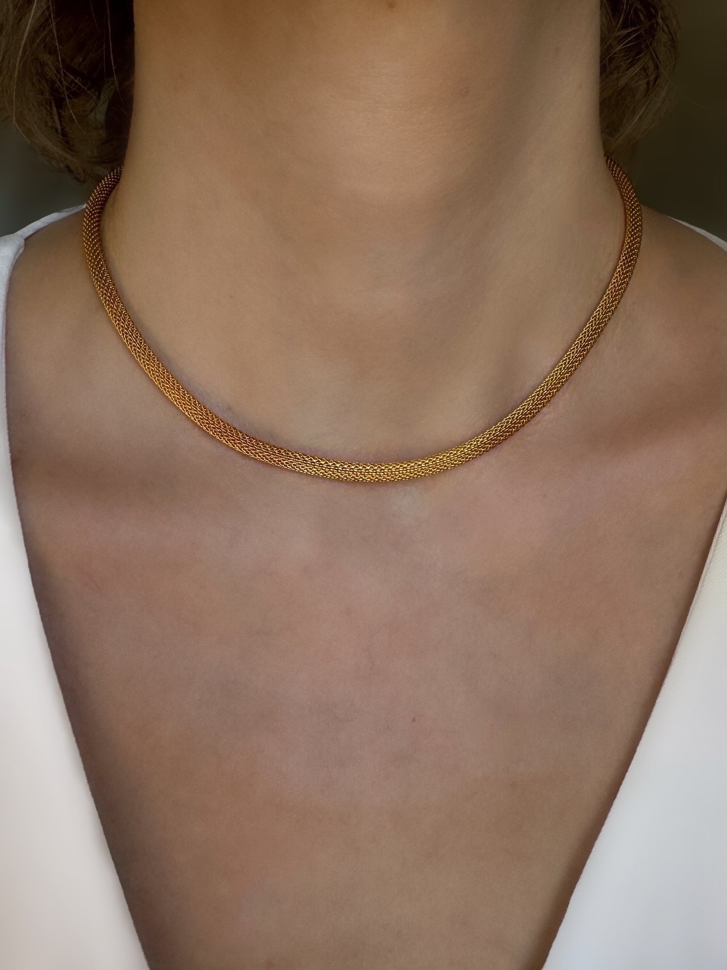 Collier en filet
