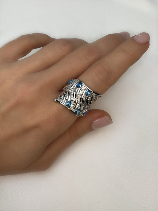 Wings Ring in Silver