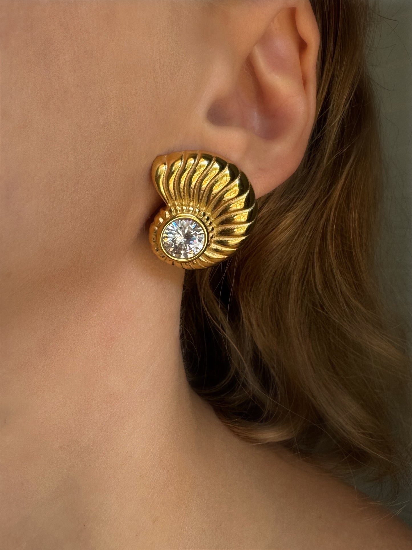Statement Shell Earrings