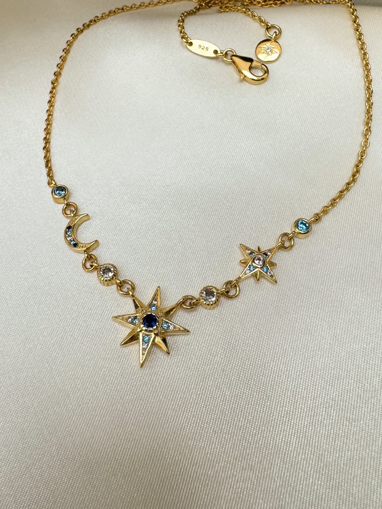 Moon & Stars Necklace