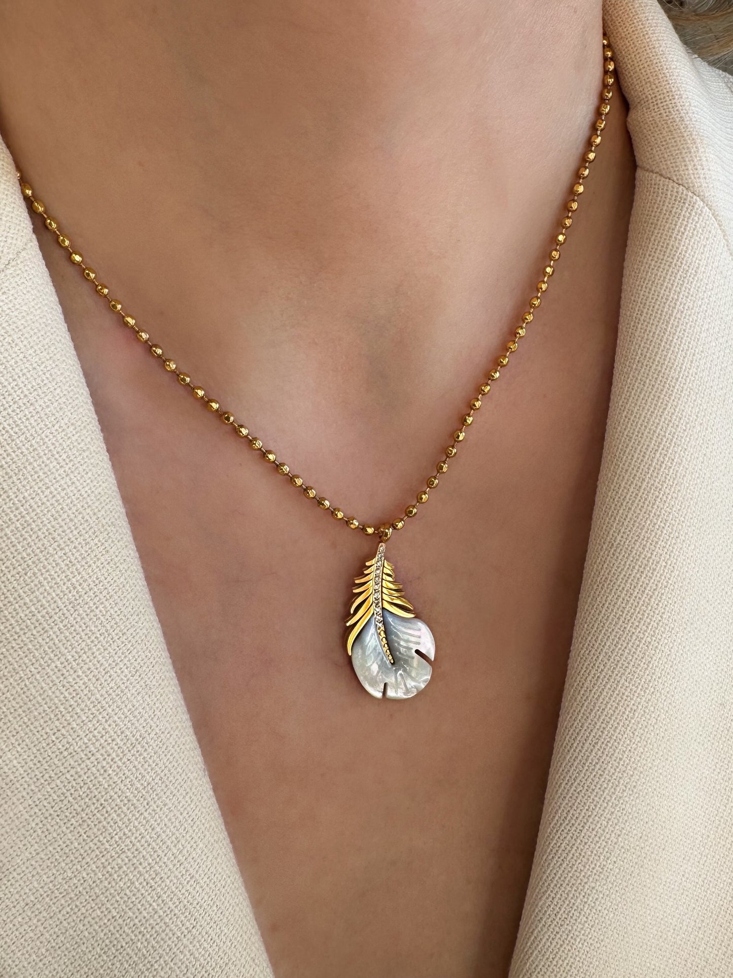 Feather Necklace