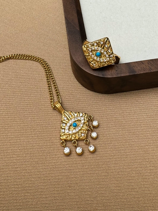 Turquise Eye Necklace