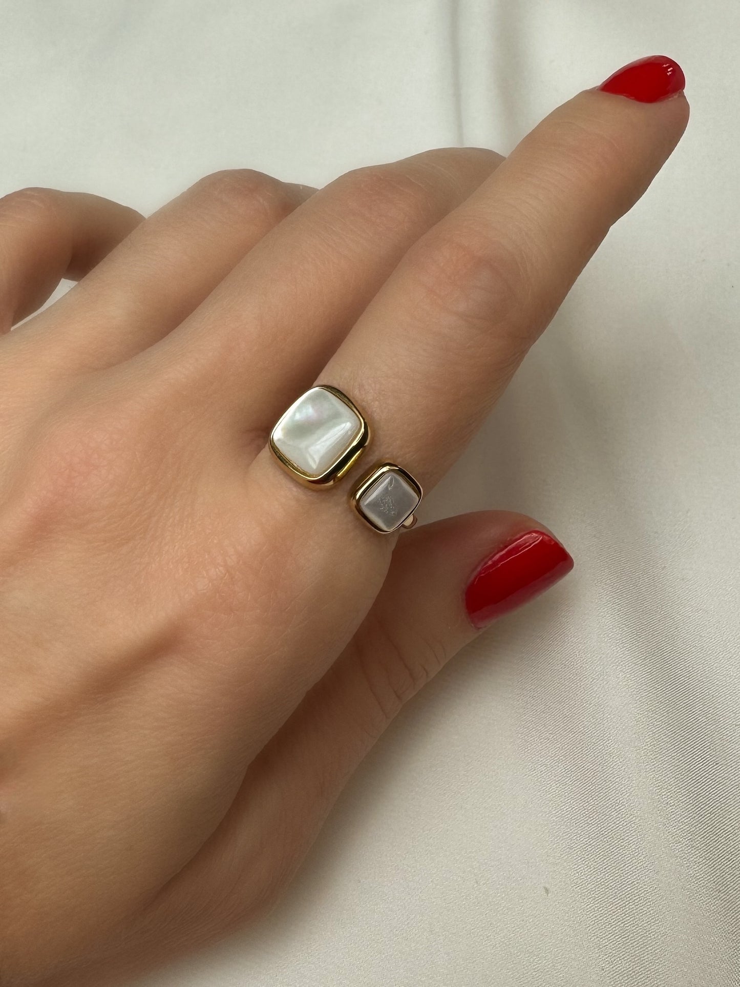 Mother Of Pearl Ring