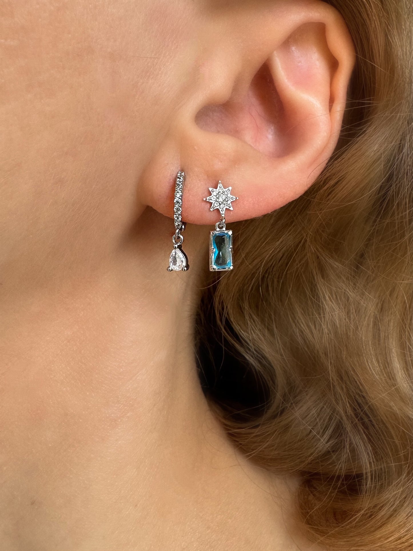 Silver Mini Hoop Earrings