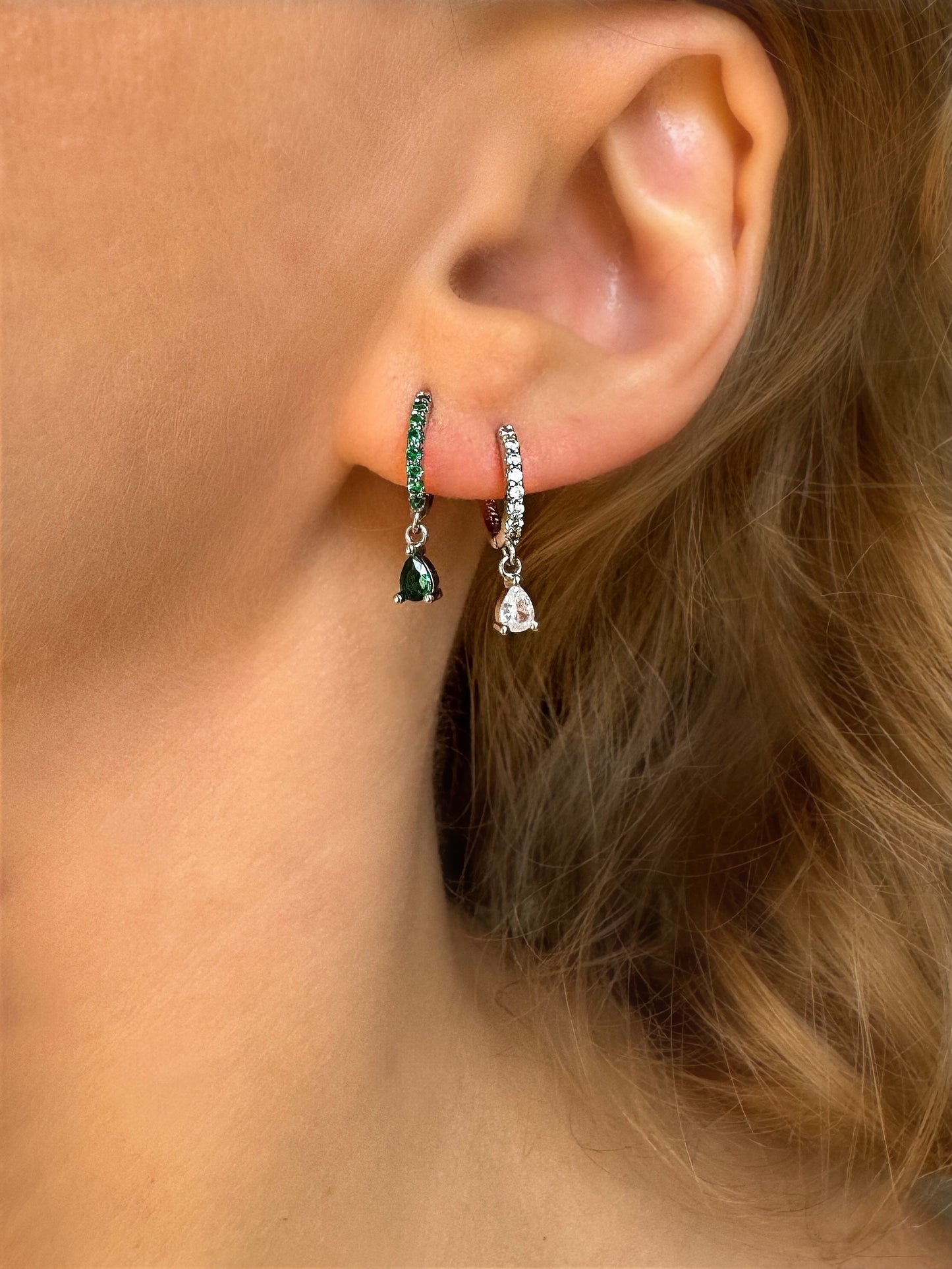 Silver Mini Hoop Earrings