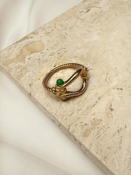 Vintage Buckle Ring