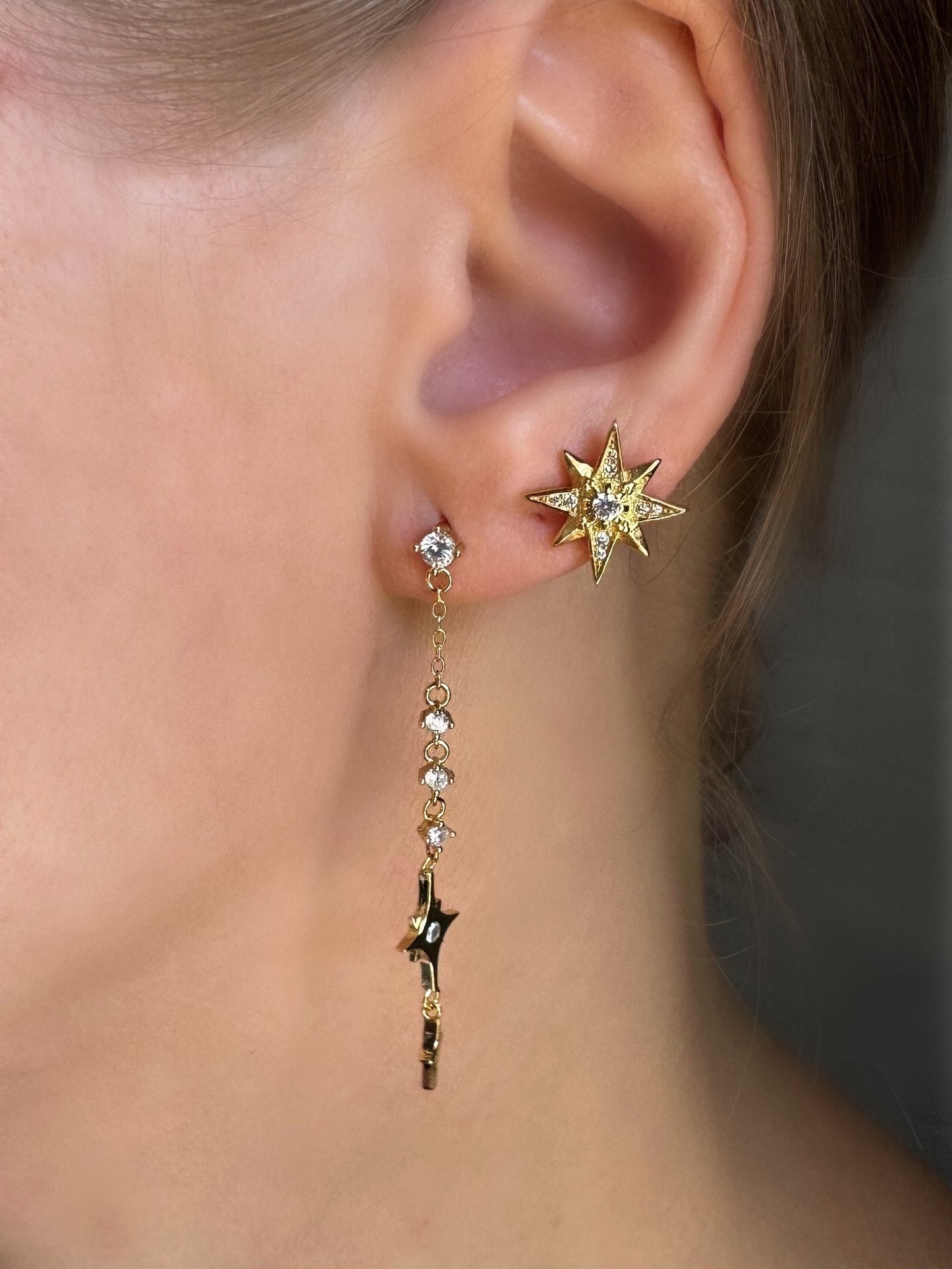 Stars Stud Earrings