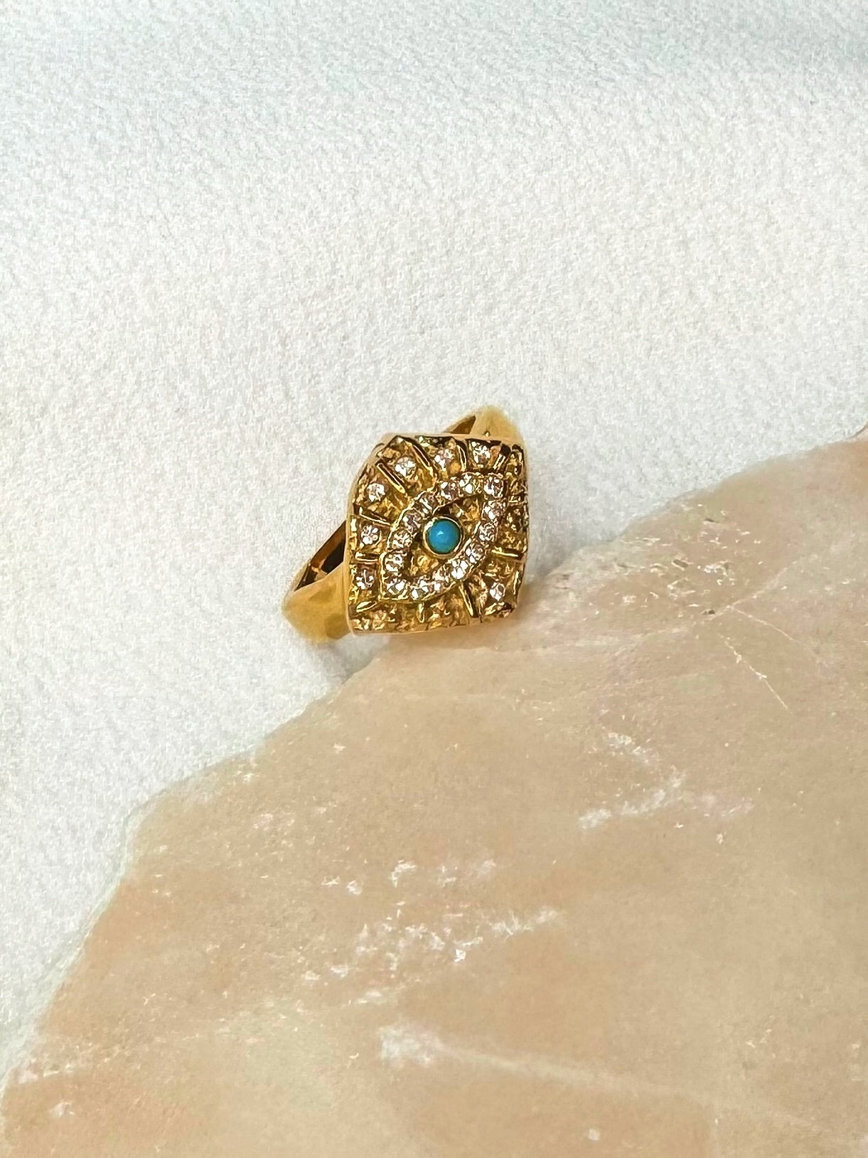 Turquoise Eye Ring