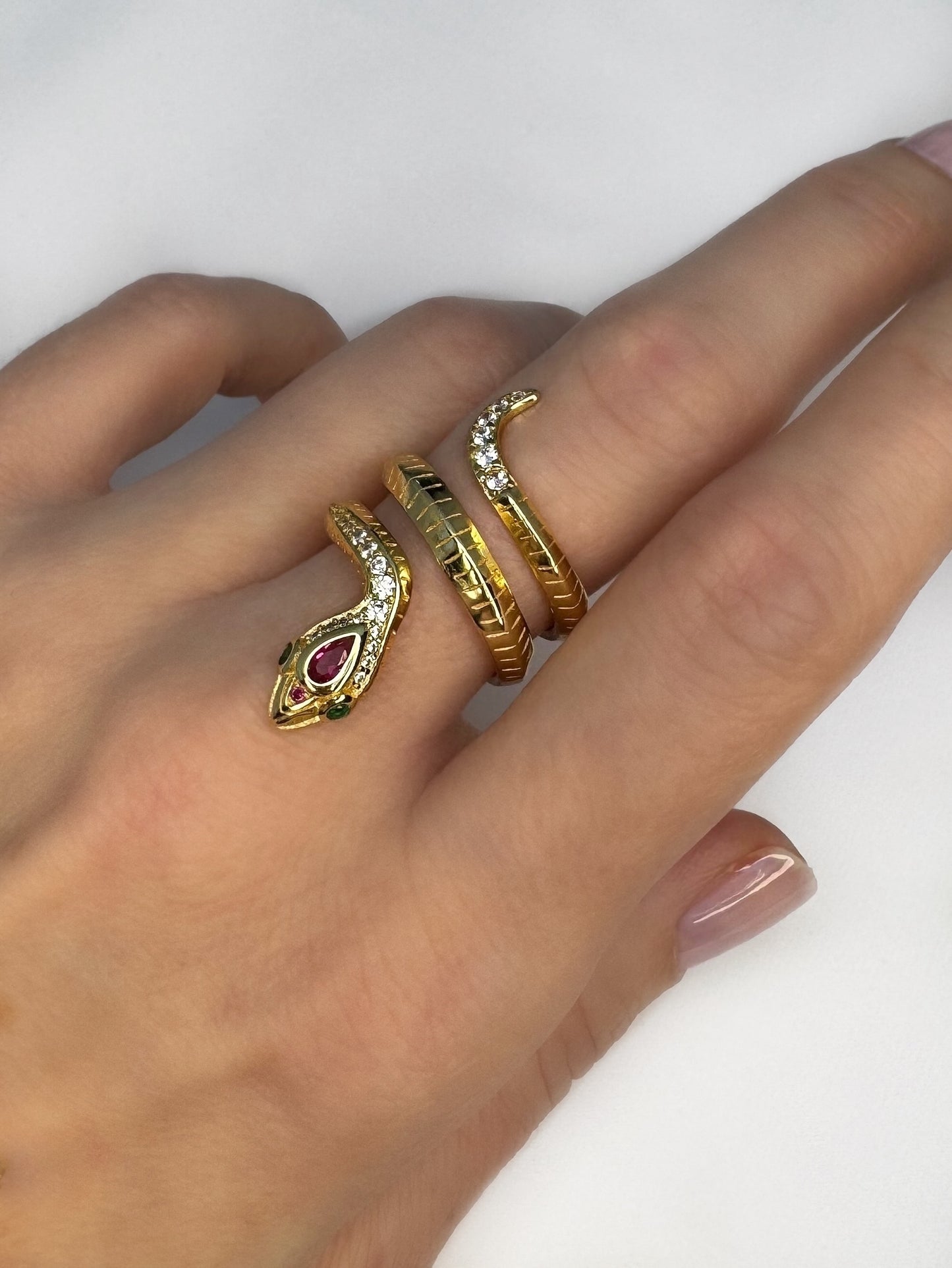 Snake Double Ring
